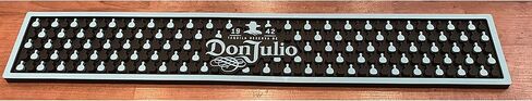 Don Julio 1942 Tequila NEW LOOK Black And Teal Rubber Bar Rail Spill Catch Mat in Saudi Arabia