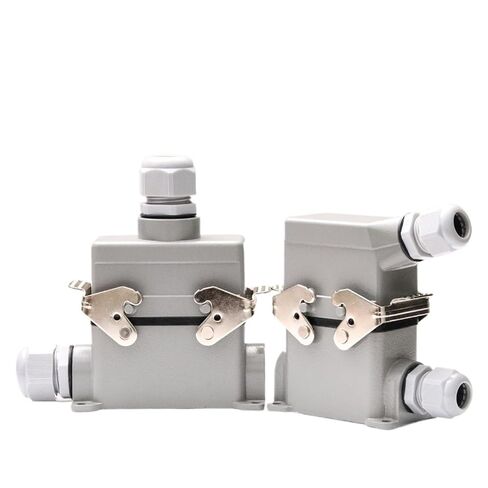 Heavy Duty Connectors IP65 Waterproof HSB Industry and Socket 35A Rectangle Electrical Wire Connector(Side Out Type,1SET_4P) in Saudi Arabia