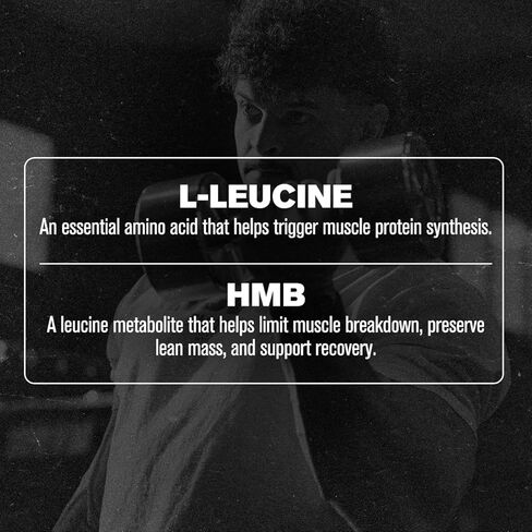 Jacked Factory HMB + Leucine Capsules - L-Leucine 2g, HMB 1g - Stimulate Muscle Growth, Protect Lean Muscle Mass, and Improve Athletic Performance - 180 Capsules in Kuwait