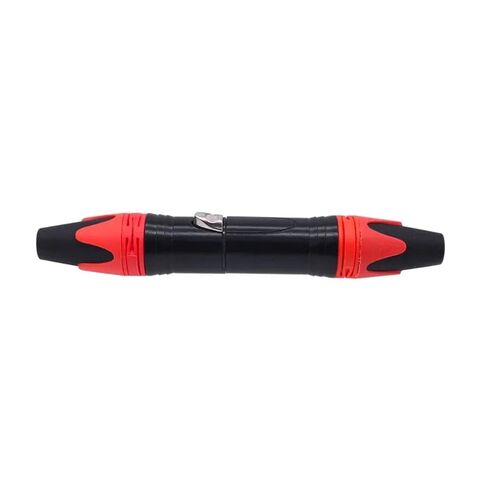 5Pcs XLR Connector Black Audio Plugs Microphone 3pin Speaker Male & Female Colour Mic Connectors(Orange Male 5pcs) in Saudi Arabia