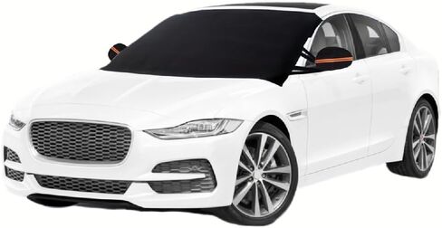 Car Windshield Cover,Frost Guard Windshield Cover Fit for Cars, Suvs & Trucks, Car Windshield Snow Protective Cover with 5-Layer & Durable Material（74"x 43"） in Kuwait