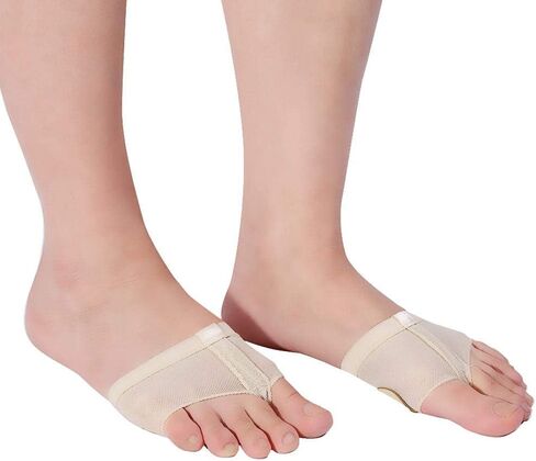 Half Sole Dance Shoes Dance Foot, 1 Pair Dance Pad Shoes Half Sole Foot Toe for Ballet Belly(L) in Kuwait
