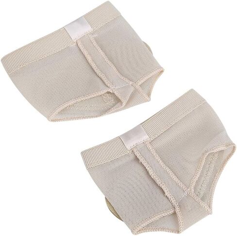Half Sole Dance Shoes Dance Foot, 1 Pair Dance Pad Shoes Half Sole Foot Toe for Ballet Belly(L) in Kuwait