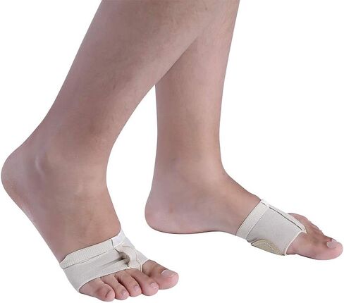 Half Sole Dance Shoes Dance Foot, 1 Pair Dance Pad Shoes Half Sole Foot Toe for Ballet Belly(L) in Kuwait