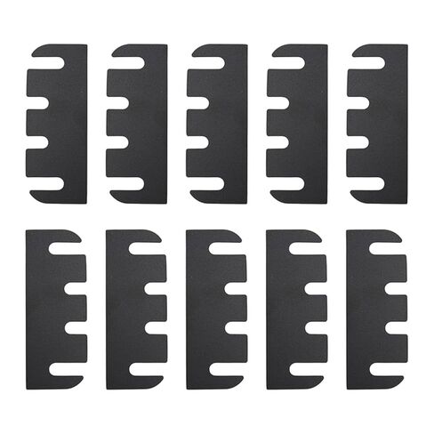 طقم حشوات مفصلات الأبواب (10 قطع، 4 بوصة) - فواصل مفصلات من مادة PVC لتسهيل إعادة ضبط الباب وإصلاحه in Kuwait
