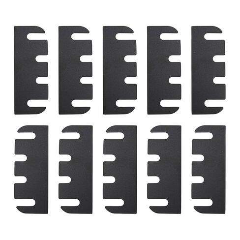 طقم حشوات مفصلات الأبواب (10 قطع، 4 بوصة) - فواصل مفصلات من مادة PVC لتسهيل إعادة ضبط الباب وإصلاحه in Kuwait