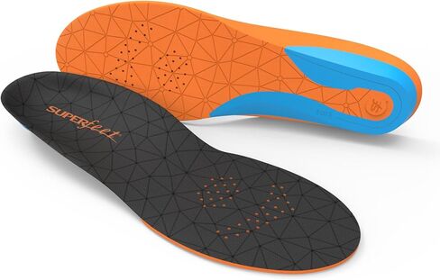 Superfeet All-Purpose Cushion Insoles for Active Lifestyle with Medium Arch Support & Adaptive Comfort Technology - Men 7.5-9 / Women 8.5-10 in Saudi Arabia