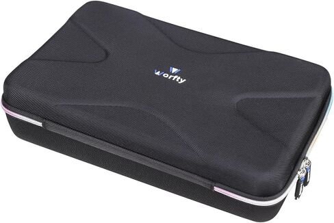 حافظة لجهاز تحكم لوحة المفاتيح M-VAVE 25 مفتاح USB MIDI - حقيبة تخزين واقية للسفر (أسود) in Saudi Arabia