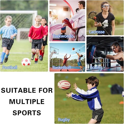 4 Pack Sports Mouth Guards Athletic Mouthpiece Sport Teeth Armor Gum Protector Bite Mouthguard for Football Soccer Boxing Hockey Karate Basketball Lacrosse Taekwondo Gear(Black) in Saudi Arabia