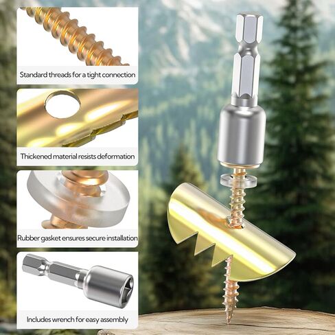 200 قطعة 1.5 بوصة مثبتات مخلب القطط، إعادة استخدام دبابيس السياج المجلفن مع مثقاب لشبكة سياج الأسلاك in Kuwait