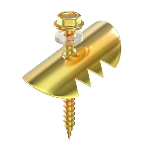 200 قطعة 1.5 بوصة مثبتات مخلب القطط، إعادة استخدام دبابيس السياج المجلفن مع مثقاب لشبكة سياج الأسلاك in Kuwait