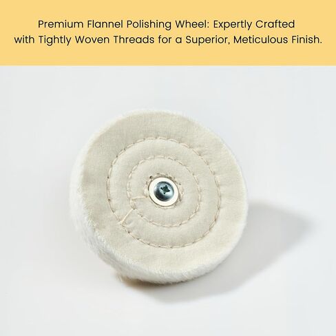 مجموعة عجلات تلميع مكونة من 4 قطع مع أعمدة سداسية مقاس 1/4 بوصة للمثقاب وأداة التلميع - تناسب الأدوات الكهربائية والهوائية للمعادن والخشب والمجوهرات والزجاج وتلميع سطح السيراميك in Kuwait