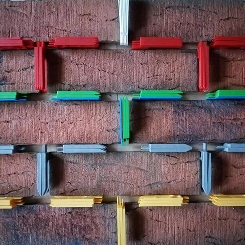 150 قطعة من الحشوات البلاستيكية للتسوية، حشوات حائط الفيديو، مجموعة فواصل البلاط على شكل حرف U 1 مم، 2 مم، 3 مم، 4 مم، 5 مم، 6 مم، حشوات بلاستيكية رفيعة لتركيب باب النافذة، أعمال النجارة in Kuwait