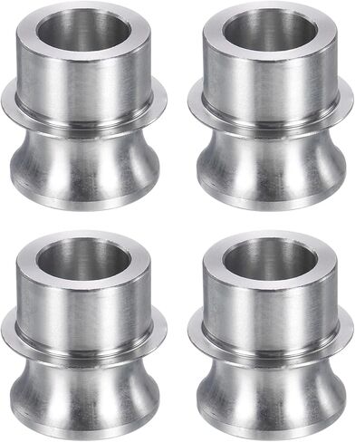 uxcell 4 Pcs High Misalignment Spacer, 3/4" to 1/2" Standard Ball Width Stainless Steel Rod End Spacers in Saudi Arabia