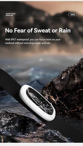 iGPSPORT HRM Bluetooth & ANT+ for Fitness Training Running Cycling Gym and Compatible with Garmin Polar Wahoo in Kuwait