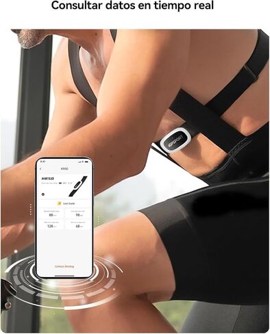 iGPSPORT HRM Bluetooth & ANT+ for Fitness Training Running Cycling Gym and Compatible with Garmin Polar Wahoo in Kuwait