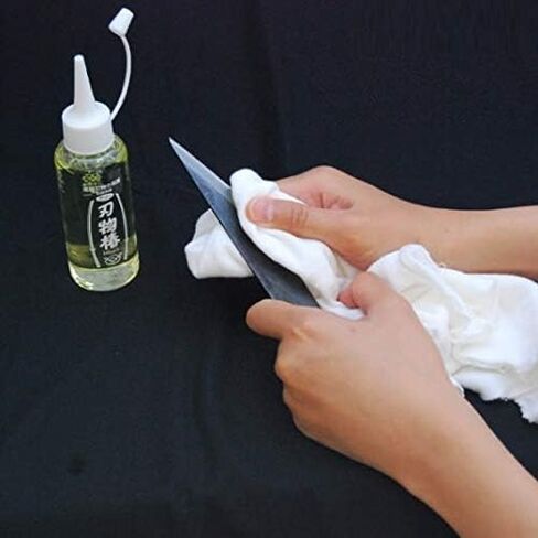 KUROBARA 100% Pure Tsubaki Japanese Knife Maintenance Camellia Oil (3.4 oz) in Kuwait