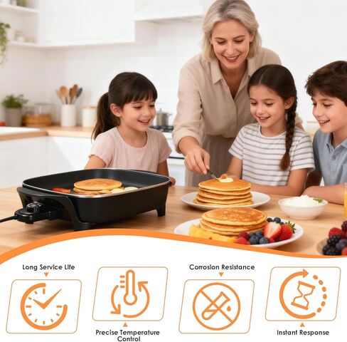 06900 سلك ترموستات للتحكم في درجة الحرارة 40+ مقالي كهربائية / مقالي خبز / مقالي، تباعد طرفي 1 3/8 بوصة، تحكم في مسبار التسخين 125 فولت 10 أمبير in Kuwait