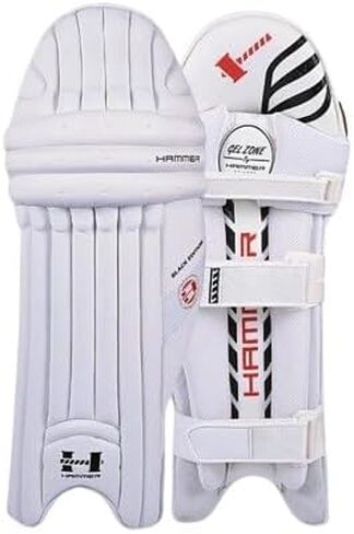 Hammer Black Edition Batting Pad - White in Kuwait
