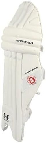 Hammer Black Edition Batting Pad - White in Kuwait