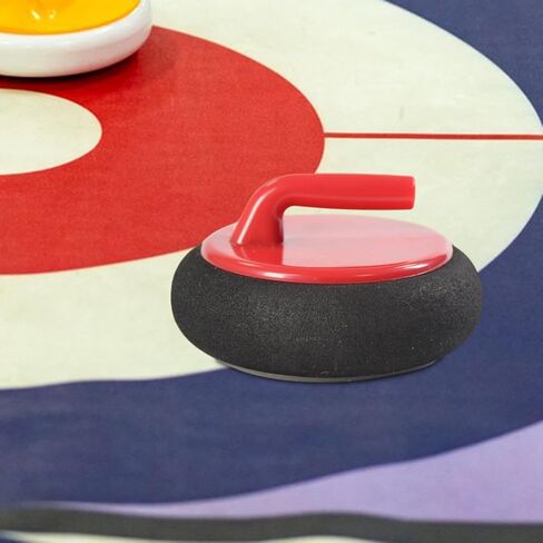 Curling Stone Family Board Game,Family Gathering Indoor Entertainment Portable Educational Table Curling Game for Kids Adults in Kuwait