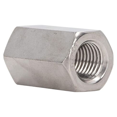 حزمة من 5 M16 x 2.0-Pitch 40mm طول متري عرافة اقتران الجوز 304 الفولاذ المقاوم للصدأ مترابطة بالكامل in Saudi Arabia