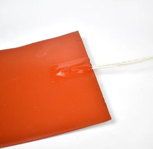 1Pcs 12V 24V 36V 220V Electric Silicone Rubber Heating Pads Blankets Sticker Heated Plate Mat Flexible Waterproof 3D Printer in Saudi Arabia