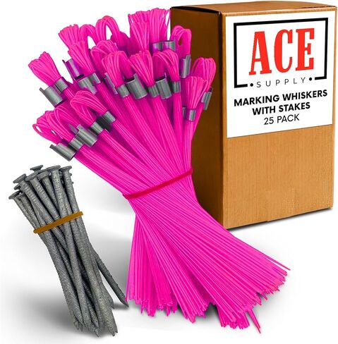 حزمة مخفضة - شعيرات وأوتاد ذات علامات وردية - 25 عبوة in Kuwait