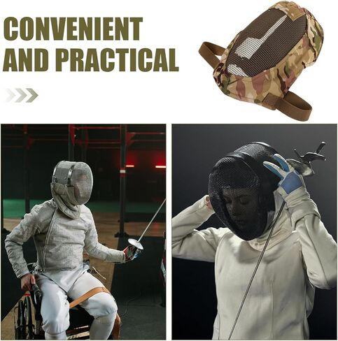 GARVALON Full Fencing with Steel Mesh Protective Cover, Hema Gear and Training, Sturdy Breathable Safety for Outdoor Sport in Kuwait