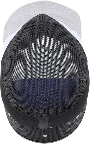 Fencing Sports Mask Reliable Protection Lightweight and Comfortable for Daily Practice and Competition Metal Mesh Black(S) (L) in Saudi Arabia