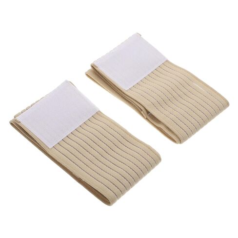 Vaguelly 2Pcs Adjustable Breathable Ankle Support Wraps with Hook and Loop Straps for Sports Protection Suitable for Running Hiking Basketball Football and Fitness Activities in Saudi Arabia
