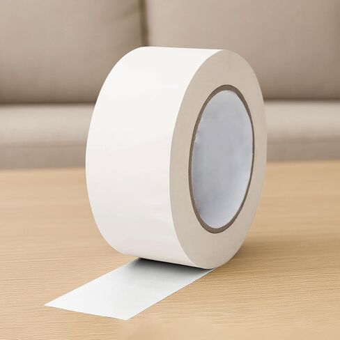 25mm × 32.8ft Gaffer Tape for Art Craft – Non-Reflective Matte Cloth Base Tape for Labeling, Cable, Stage, Photo Studio, Painters and Duct Repair, White in Saudi Arabia