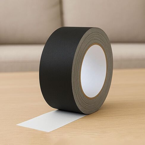 25mm × 32.8ft Gaffer Tape for Art Craft – Non-Reflective Matte Cloth Base Tape for Labeling, Cable, Stage, Photo Studio, Painters and Duct Repair, White in Saudi Arabia