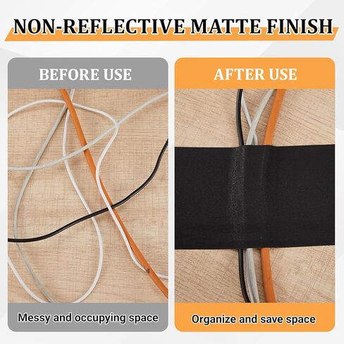 18 Pack Gaffers Tape 3 Inch x 30 Yards Professional 11 Mil Heavy Duty Coated Gaff Tape, Non Reflective No Residue and Easy to Remove, Black, 540 Yards Total in Kuwait