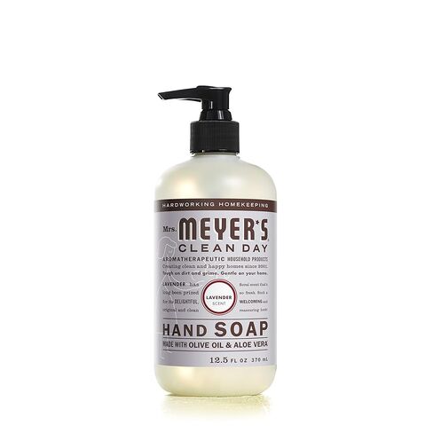 Mrs. MEYER'S CLEAN DAY Liquid Hand Soap, Lavender Scent, 12.5 Fl Oz (Pack of 6) in Kuwait
