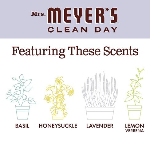 Mrs. MEYER'S CLEAN DAY Liquid Hand Soap, Lavender Scent, 12.5 Fl Oz (Pack of 6) in Kuwait
