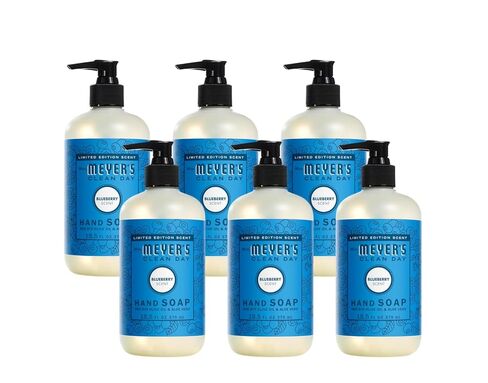 Mrs. MEYER'S CLEAN DAY Liquid Hand Soap, Lavender Scent, 12.5 Fl Oz (Pack of 6) in Kuwait