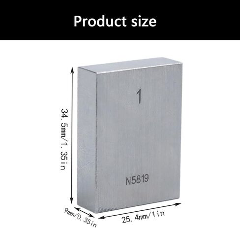 High Accuracy 1Inch Carbon Steel Block Measuring Tool for Mechanical Calibration and Industrial Measurement Tool in Kuwait