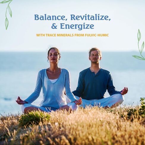Vital Earth Minerals Detox & Wellness Support 2-Pack – Fulvic Humic Mineral Blend with 70+ Trace Minerals, Electrolytes, 14 Single-Serve Packs/Box in Kuwait