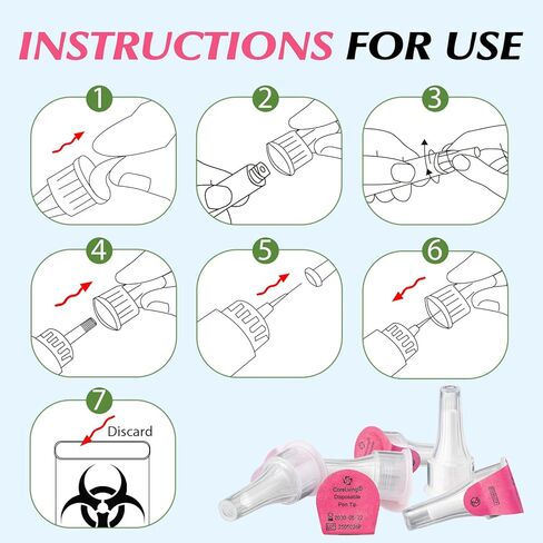 Pen Tips 31G x 4mm, Universal Fit, 100/bx, Sterile, Comfortable Design in Kuwait