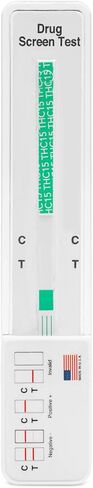 15 Pack - DrugExam Made in USA Most Sensitive Marijuana THC 15 ng/mL Single Panel Drug Test Kit - Marijuana Drug Test with 15 ng/mL Cutoff Level for Detecting Any Form of THC (15) in Kuwait