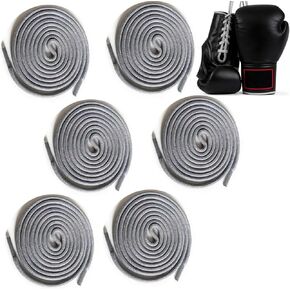 6 قطع من الأربطة البديلة لقفازات تدريب الملاكمة بأربطة، وقفازات احتياطية عالية القوة بأربطة مع أشرطة حلقة آمنة عالية القوة واستبدال القفازات (رمادي) in Kuwait