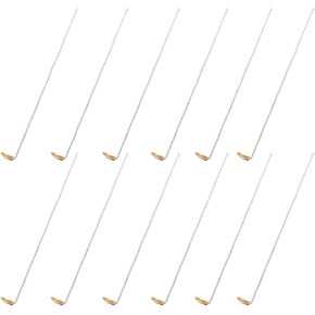 15 قطعة من ملاعق حرق النحاس من ديديسيون، ملاعق احتراق مقاومة للحرارة العالية للتجارب المعملية، أداة تعليمية، مقبض مريح in Kuwait