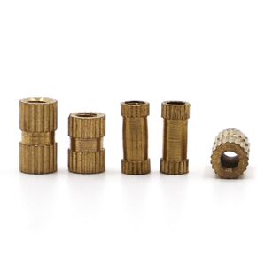 غسالات Qinlu-M2 M2.5 M3 صواميل حقن نحاسية، 50 قطعة، لإصلاح المصانع (M3x4x4 50 قطعة) in Kuwait