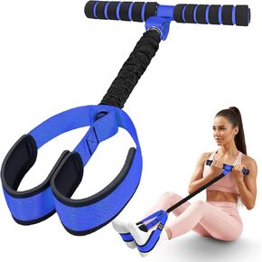 أربطة مقاومة للدواسة بمقابض، ترقية أربطة التمرين النسائية لتدريب الجسم بالكامل، عضلات البطن، عضلات البطن، الأرجل، الألوية، الأذرع، البيلاتيس، العلاج الطبيعي، القوة، معدات الجلوس للتمرين المنزلي in Kuwait