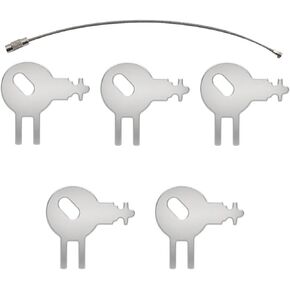 5PCS Paper Towel and Soap Dispenser Replacement Keys Compatible with Tork Models 70WM1 83TR 87T and Select Von Drehle Palmer and Cintas Dispensers in Kuwait