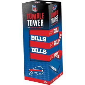 يوم لعبة Mortpieces - فواتير NFL Buffalo - برج تعثر مرخص رسميًا ، كتل خشبية حقيقية in Kuwait
