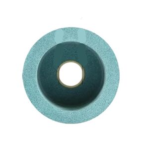 Cup Shaped Brown Corundum Grinding Wheel, for Machine Dia 50~125Mm Green Silicon Carbide Abrasive Disc 1pcs(GC100x50x20 P80) in Kuwait