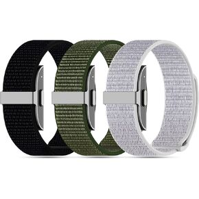3-Pack Nylon Loop Sport Replacement Bands Compatible with Hume Health Band, Soft Breathable Adjustable Wrist Band for Hume Band Replacement Strap Wristband for Fitness Tracker Women Men in Kuwait