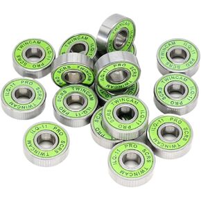 8 Pieces 608 RS Bearing ILQ-11 8x22x7 Longboard Speed ​​Inline Wheel Bearing Skate Scooter Smooth Skate Scooter(8Pcs ILQ-11 Orange) in Kuwait